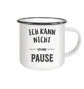 Motivtasse "Pause"